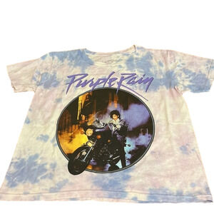 PURPLE Rain prince short sleeve tee shirt, size small, in good condition